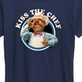 thumbnail image 3 of Muppets -Kiss The Chef - Ladies Short Sleeve Classic Fit Tee, 3 of 5