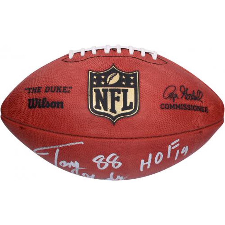 Tony Gonzalez Kansas City Chiefs Autographed Duke Pro Football