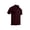 Maroon, variant on Men's 2 Pack Quick Dry Pique Polo Shirts, Short Sleeve Fitted Collared Work Tops