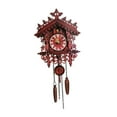 thumbnail image 3 of Reloj de de Pared Tradicional Hecho a Mano Regalo de Inauguración de La Casa con Péndulo, 3 of 9