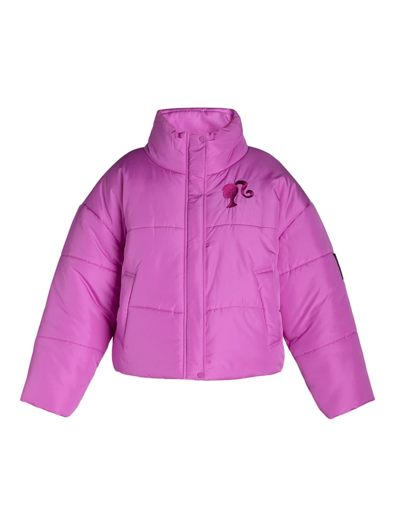 Barbie Women's Quilted Puffer Jacket, Sizes XXS-2XL - Walmart.com
