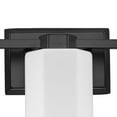 thumbnail image 4 of Estrada Collection Three-Light Matte Black Contemporary Bath & Vanity Light, 4 of 13