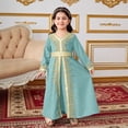 thumbnail image 2 of Kogui Sequin Dress for Girls Toddler Girl Clothes Denim Tulle Dresses Baby Summer Tutu Sundress Outfit Toddler Princess Dress for Girls Size 6-7 (Mint Green,6-7 Years), 2 of 4