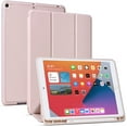 thumbnail image 1 of iPad 10.2 inch Case (9th Generation 2021) &(7th Generation 2019) & (8th Generation 2020) Auto Wake/Sleep Feature Standing Cover-pink, 1 of 6