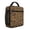 Black and Brown, variant on Blue Leopard Print Pattern Insulated Lunch Bag Teens,Lunch Box for Men Women for Work,Picnic or Travel,10.2x9.5x4.3 Inches,8 Can Capacity