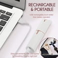 thumbnail image 4 of CHOK Rasoir Électrique Mini pour Épilation du Visage, Instrument pour Rouge à Lèvres, Tondeuse pour Sourcils pour Femmes, Recharge USB, 4 of 5