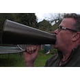 thumbnail image 2 of Vintage style large metal Megaphone, 2 of 2