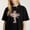Black-3, variant on Religious Cross and Text Graphic for Christians Inspirational Praise Themed Casual Tee print T Shirt