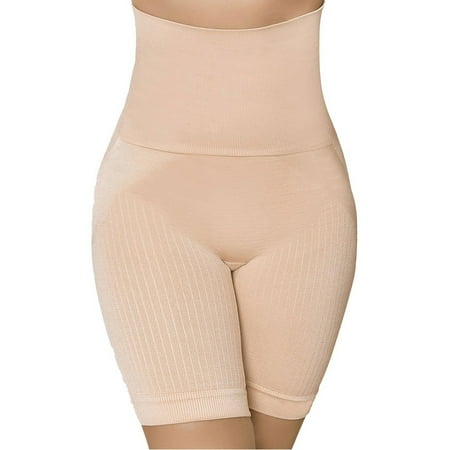 

Shop LC SANKOM Beige Color Patent Mid-Thigh Shaper with Cooling Fibers - XS Mothers Day Gifts