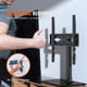 thumbnail image 2 of Universal TV Stand Mount Compatible with 32" - 55" TVs Adjustable Height TV Stand Base Glass, 2 of 5