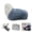 Blue and White, variant on Remote Control Electric Car Tail – Adorable Fluffy Cat Tail for Car, Rechargeable Wagging Action, USB Powered, Universal Fit for Trunk Bumper Decoration(pink1pcs)