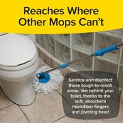 Hurricane Spin Mop Replacement Mop Heads for As Seen On TV Mop & Bucket Cleaning System by BulbHead, Spin Away Germy, Dirty Water - Super-Absorbent Microfiber Mop Head Holds 10X Weight