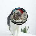 thumbnail image 1 of African Woman Soft Cat Dog Recovery Collar Adjustable Cat Cone Wound Healing Protective After Surgery for Cats, 1 of 7