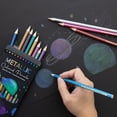 thumbnail image 6 of BAZIC Metallic Colored Pencils (12 Count), 6 of 7