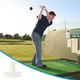 thumbnail image 4 of Uxcell 1.5 Inch Rubber Golf Tee, 6 Pack Tall Training Driving Range Tee Stable Ball Holder, White, 4 of 5