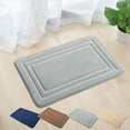 thumbnail image 1 of Alfombra absorbente para baño - Alfombra impermeable antideslizante para entrada, inodoro y ducha, 50x80cm, lavable tanto en interior/exterior, 1 of 8