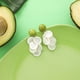 thumbnail image 1 of Pendientes de mujer HUISHI, pendientes de gota redondos geométricos de flor acrílica de aguacate verde de celebridades de Internet para mujer, joyería de moda yaoshenbao CONDUJO, 1 of 2