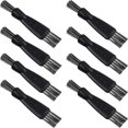 thumbnail image 1 of Black Double Sided Razor Trimmer Shaver Cleaning Brush Set, 16 Pieces, 1 of 5