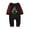 Black-Baby, variant on Odeerbi Christmas Pajamas for Family Holiday Plaid Long Sleeve Family Christmas Pajamas Matching Sets Infant Merry Christmas Print Parent-child Suit Two-Piece Sleepwear Xmas PJs Set Black
