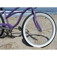 thumbnail image 6 of Firmstrong Urban Lady, 26", Women's, Three Speed, Purple, 6 of 6