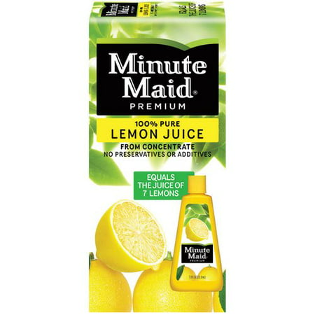 Minute Maid Premium Lemon Juice, 7.5 fl oz - Walmart.com
