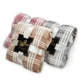 thumbnail image 7 of Plaid Sherpa Throw Blanket 50" x 60", for Couch and Bed, Super Soft Comfort Caring Gift, 7 of 7
