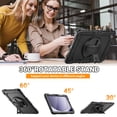 thumbnail image 4 of Funda SEYMAC para Samsung Galaxy Tab A9+ 11 2023 con accesorios, 4 of 7