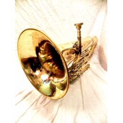 SAI Musicals Euphonium, GOLD, 3 valve with Bag and Mouthpiece Heavy GREAT sale