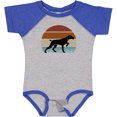 thumbnail image 3 of Inktastic Hunting Dog Retro Sunset Boys or Girls Baby Bodysuit, 3 of 5