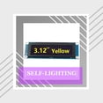 thumbnail image 4 of Sidaley Módulo OLED SSD1322 256*64 LCD 3,3 V Clear Show Módulos de visualización con iluminación automática Pantallas autoluminosas prácticas de Electrónica Amarillo, 4 of 6