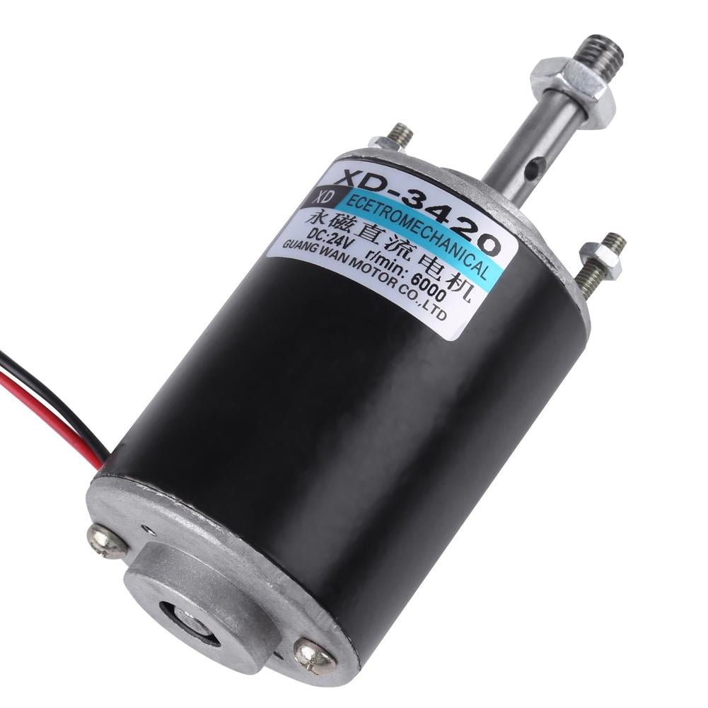 Details about   12V 30W 3500RPM High Speed CW/CCW Reversible Permanent Magnet DC Motor 