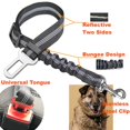 thumbnail image 2 of Cinturón de seguridad para perros antichoque para automóvil con arnés de seguridad Bungee Buffer (negro) oso de fresa  Hogar, 2 of 5