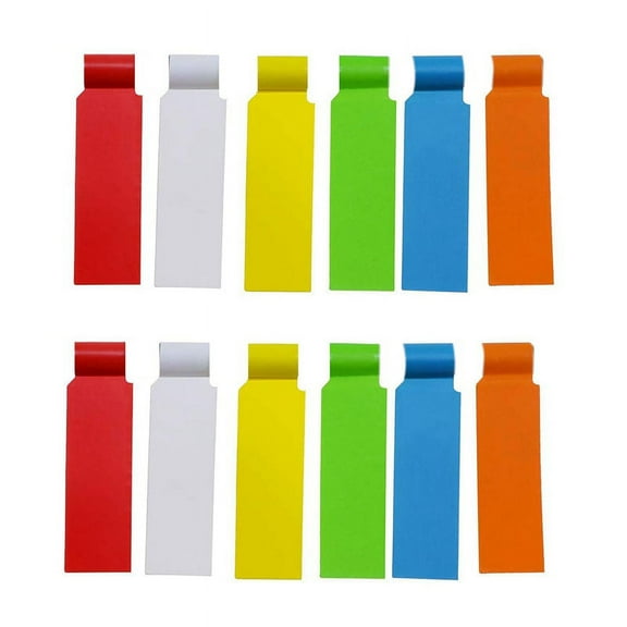 1080Pcs/18 Sheets Cable Labels Tags Cable Markers Self Adhesive Cable Labels Waterproof Tear Wire Labels