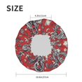thumbnail image 6 of Kdxio Dragons2 Print Shower Cap for Women,Elastic and Reusable,Double Waterproof Layers Bathing Hat, 6 of 9