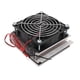 thumbnail image 2 of Módulo enfriador termoeléctrico, sistema de enfriamiento termoeléctrico Enfriador semiconductor de aluminio Módulo de conducción del disipador de calor Grado profesional, 2 of 14