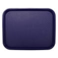 thumbnail image 2 of G.E.T. FT-18-CB Cafeteria / Fast Food Plastic Tray, 14" x 18", Cobalt Blue (Set of 12), 2 of 6