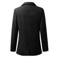 thumbnail image 3 of Vedolay Tops Womens Casual Long Sleeve Open Front Work Office Fashion Blazer Jackets,Black S, 3 of 4