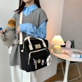 thumbnail image 4 of Korean Ins Campus Backpack, New Casual Cute Student Backpack, Multifunctional Shoulder Messenger Handbag, 4 of 5