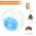 thumbnail image 2 of Balle de Course à Couverture Colorée Petit Jouet Hamster pour Animaux Roue 10 cm Exercice Course Hamster Mise en Forme, 2 of 8