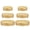gold (6pcs), variant on Innovative Life 3pcs Cake Stand, Perfect for Weddings, Birthdays, Baby Full-Moon Celebrations, and Anniversary Decorations