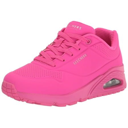 Skechers Women's UNO-Night Shades Sneaker, Hot Pink, 7 Wide | Walmart ...