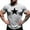 Dark Gray, variant on JAKANYQ Men's Tee Shirts Star Print Simple Fashion Short Sleeved Round Neck T Shirt Loose Comfortable