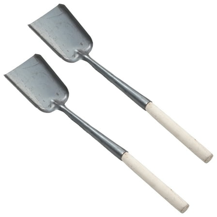 Zehuanyu  2 Pcs Soot Shovel Stove Accessories Fireplace Ebony Parts Broom