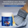 thumbnail image 3 of 500g Weatherproof Rust Converter Paint for Metal,White Water-Based metal Rust Inhibitor Multi-Color Industrial PAINT, 3 of 9