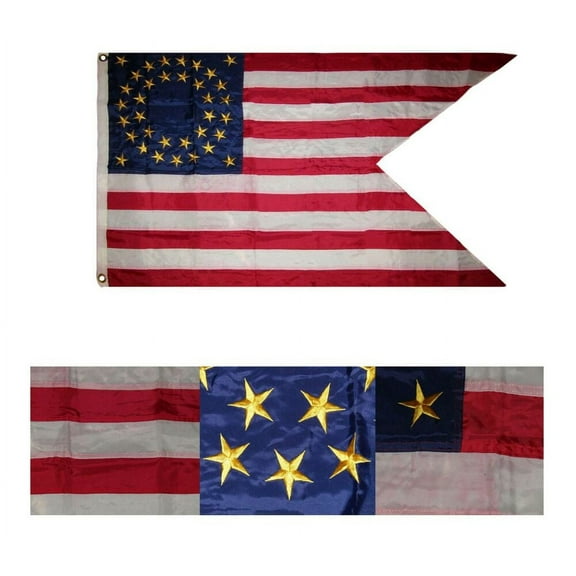 3x5 Embroidered Sewn Union Cavalry Guidon 300D Nylon Flag 3'x5'