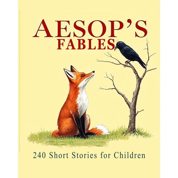 Aesop's Fables: 240 Short Stories for Children (Illustrated), (Paperback)