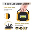 thumbnail image 3 of Reflector LED recargable 30W 2000LM Reflector para sitio de construcción Luz de trabajo 3 modos Linterna portátil Reflector LED USB para camping, sitio de construcción, garaje, taller (1, 3 of 5