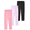 Black/Purple/Pink, variant on Newborn, Baby & Toddler Girl Cotton Pull-on Leggings, Sizes 0M–6T, Single & 3-pack