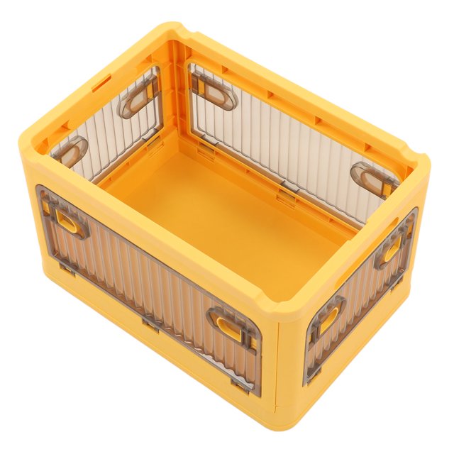 Contenedores de almacenamiento apilables, caja de almacenamiento plegable con contenedores de almacenamiento de tela de plástico, caja de almacenamiento con tapa, muy versátil