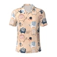 thumbnail image 2 of Daiia Cute Ink Drawn Elephants Pattern Men’s Polo Shirts,Solid Deck Shirt,Classic Fit, Breathable Cotton Polo for Casual and Sport Wear-3X-Large, 2 of 9